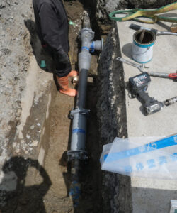 給水管引き込み工事