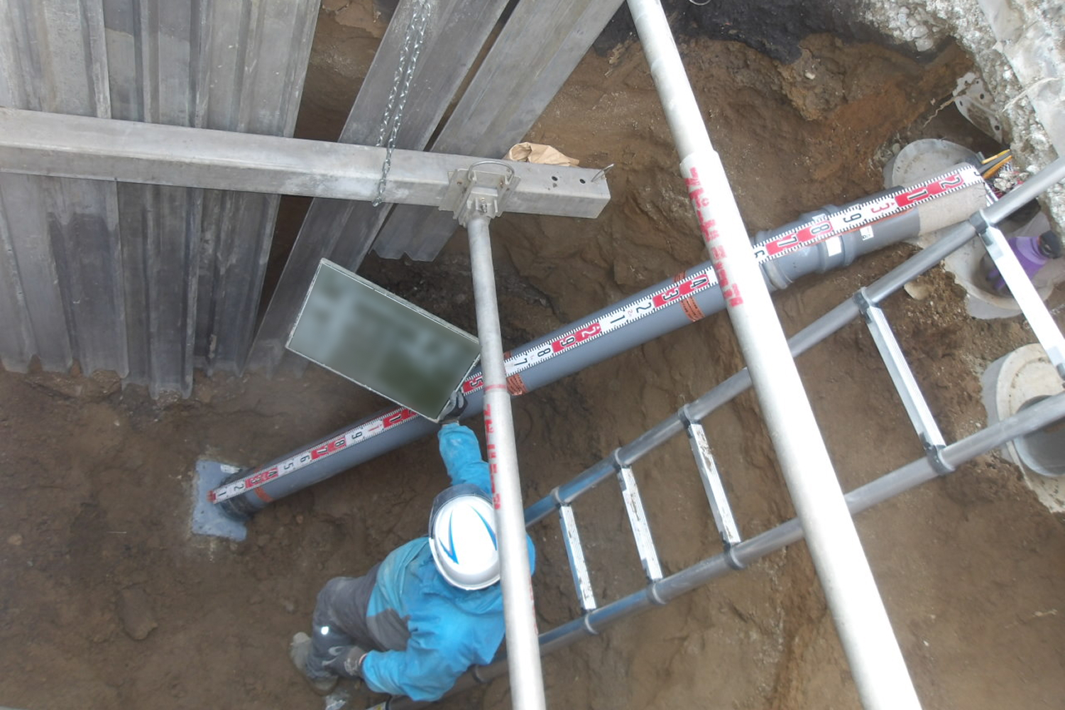 下水道管引き込み工事